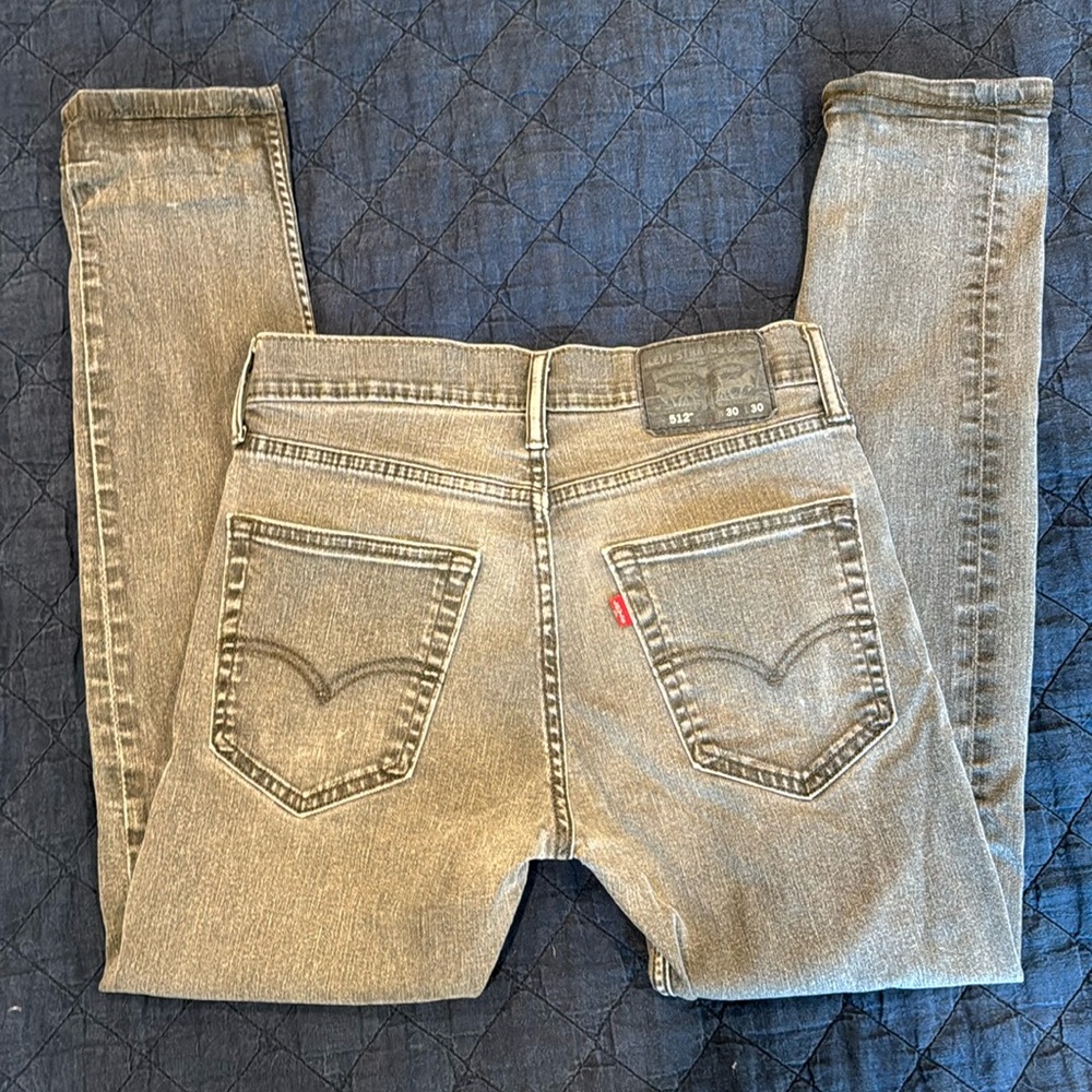 Levi’s 512 denim washed black 30/30